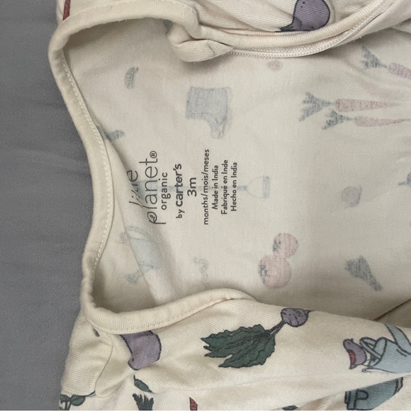 3 gently used reverse zip or double zip 3 month footie pjs - Picture 7 of 7